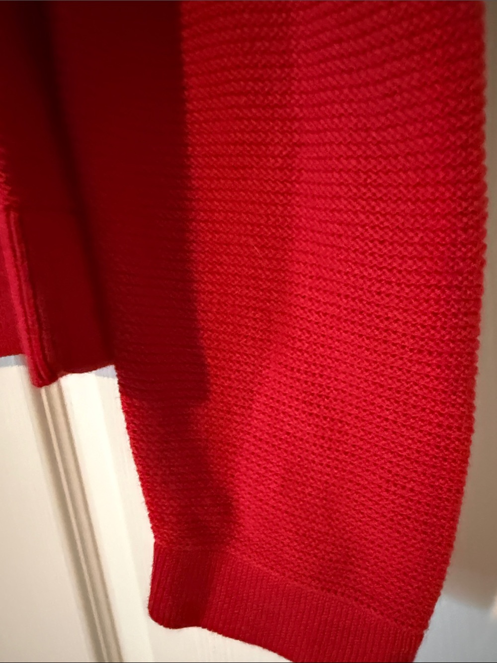 J. Crew Red Crewneck Sweater - Picture 5 of 7